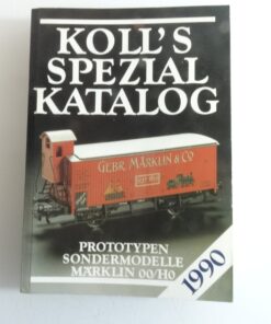 Koll`s Spezial Katalog 1990 Sondermodelle Märklin 00/H0