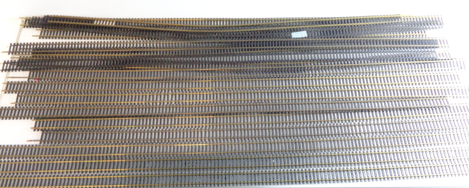 Konvolut Fleischmann H0 Flexgleis ca. 15m aus Anlagenrückbau s. Foto PK1845 o.