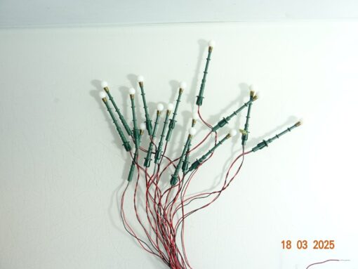Konvolut H0 Steckleuchten 15 Stück siehe Foto CK6747 o.