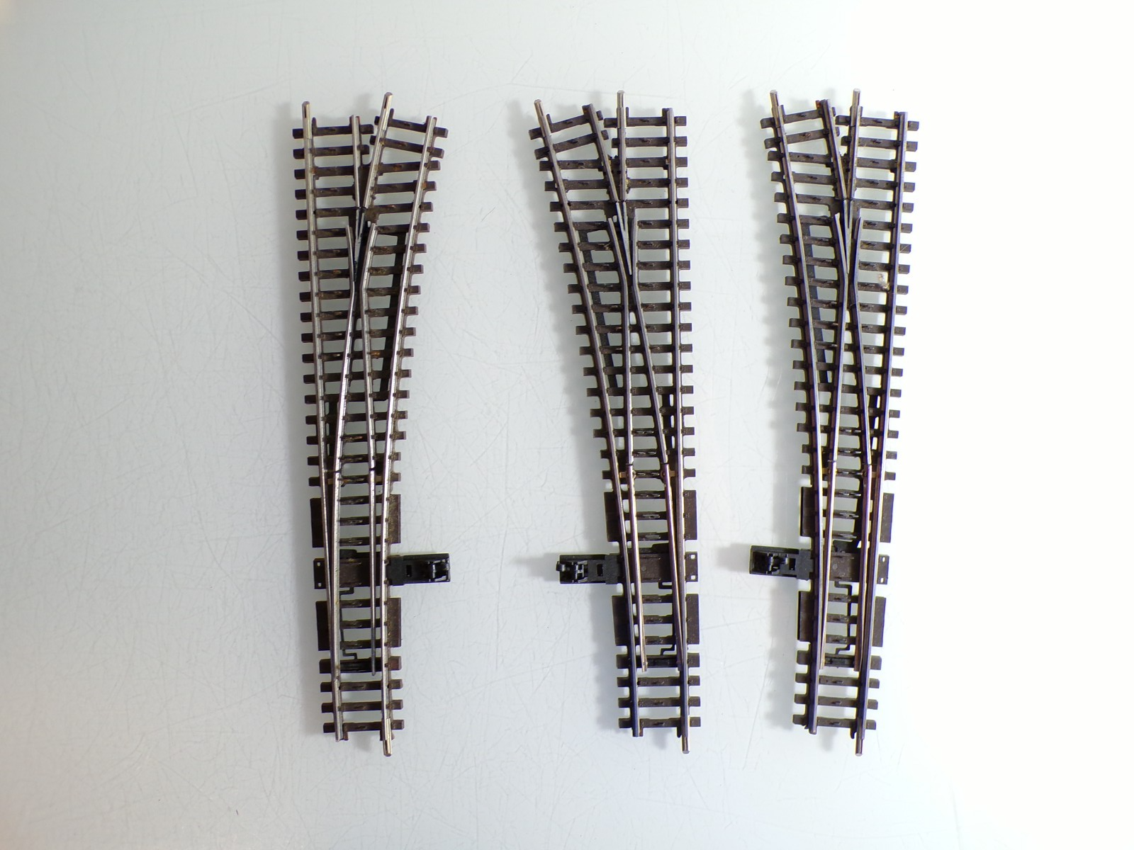 Konvolut Märklin H0 2271 K-Gleis Weiche mit Handhebel 3St. s. Foto PK2198 o.