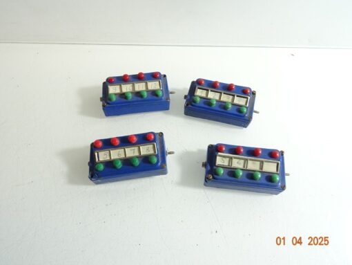 Konvolut Märklin H0 476/4 Stellpult 4Stück siehe Foto CK7182 o.