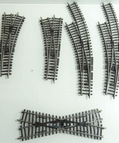 Konvolut Märklin H0 K Gleis Handweichen 5 Stück siehe Foto CK984 o.