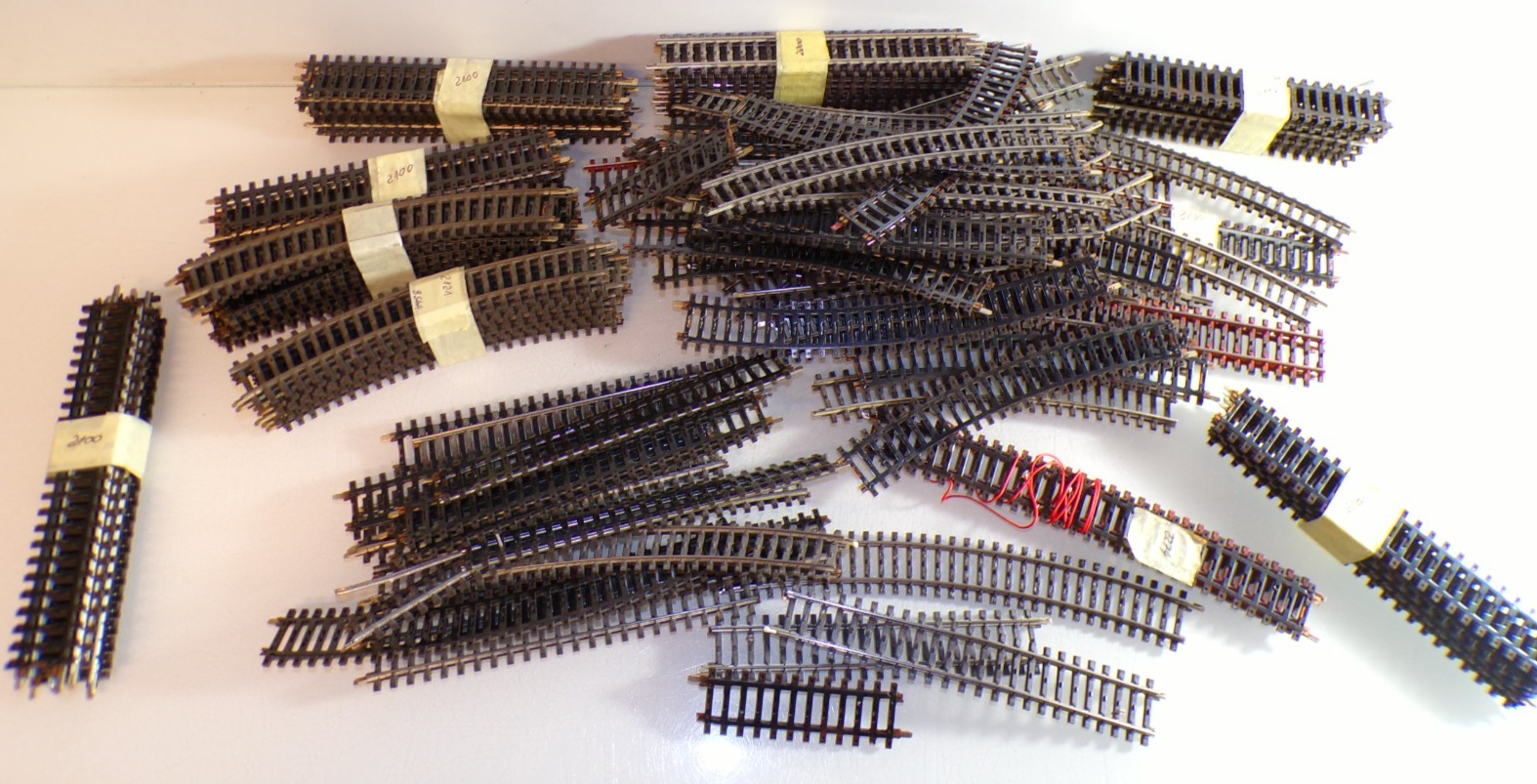 Konvolut Märklin H0 K Gleis ca. 130Stück siehe Foto PK2451 o.