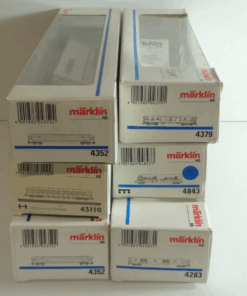 Konvolut Märklin H0 Leerverpackung 6 Stück siehe Foto PK1927