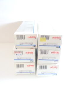 Konvolut Märklin H0 Leerverpackung 6 Stück siehe Foto PK1938