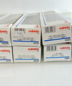 Konvolut Märklin H0 Leerverpackung 8 Stück siehe Foto CK9450