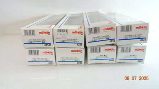 Konvolut Märklin H0 Leerverpackung 8 Stück siehe Foto CK9450