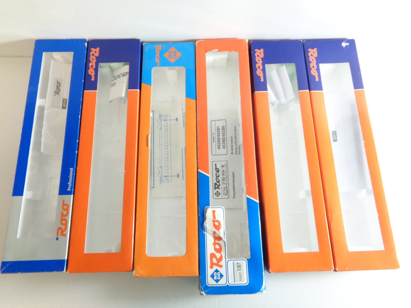 Konvolut Roco H0 Leerverpackung 6 Stück siehe Foto PK1990 – Bild 3