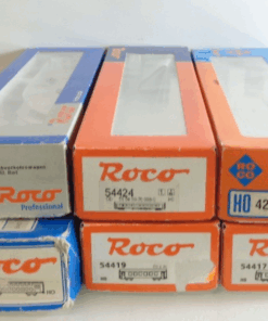 Konvolut Roco H0 Leerverpackung 6 Stück siehe Foto PK1990