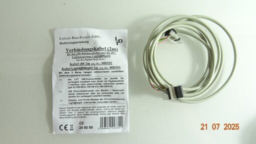 LDT Littfinski 000101 Verbindungskabel 2m siehe Foto CK9813 o.
