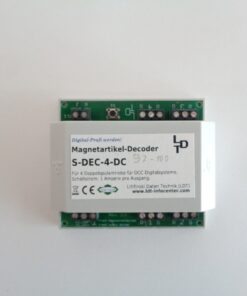LDT S-DEC-4-DC Magnetartikel-Decoder mit Gehäuse siehe Foto PK2826 o.