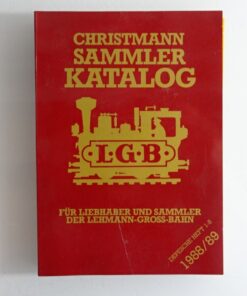 LGB Christmann Sammler Katalog 1988/89 siehe Foto CK8995 o.