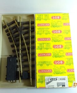 LGB Spur G 1215 Weiche links mit Antrieb siehe Foto in OVP PK908