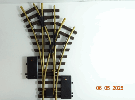 LGB Spur G 12360 Elektrische Dreiwegweiche Radius1 30° siehe Foto in OVP CK8005 – Bild 3