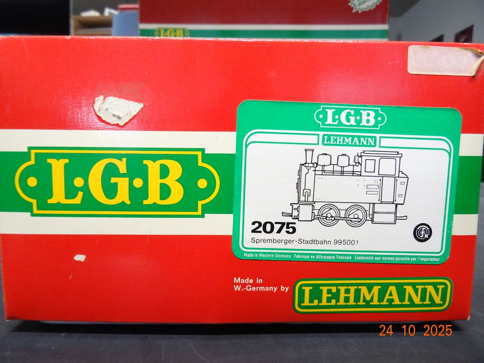LGB Spur G 2075 Dampflok BR 99 5001 der DR in OVP JL3821 – Bild 6