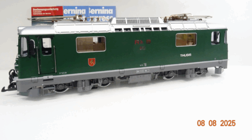 LGB Spur G 2143 Schweiz E-Lok Ge 4/4 Thusis der RhB neuwertig in OVP JL2210