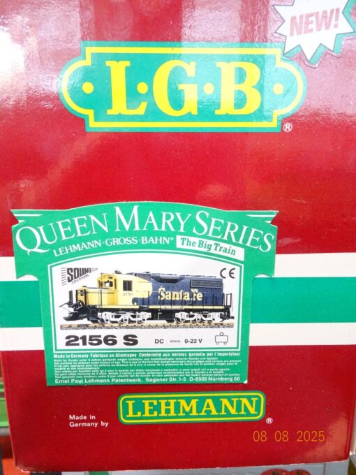 LGB Spur G 2156 S US Diesellok 2156 Santa Fe mit Sound Top in OVP JL2220 – Bild 7