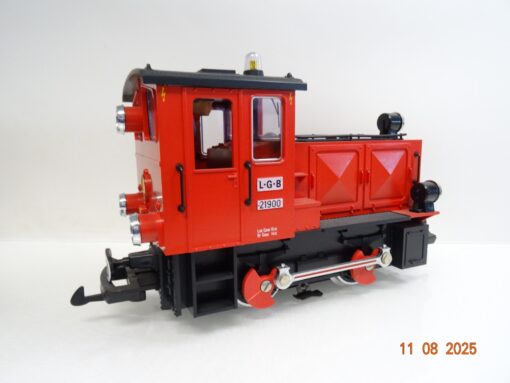 LGB Spur G 21900 Diesellok mit DUO-Rangierkupplungen Top in OVP JL2242 – Bild 3