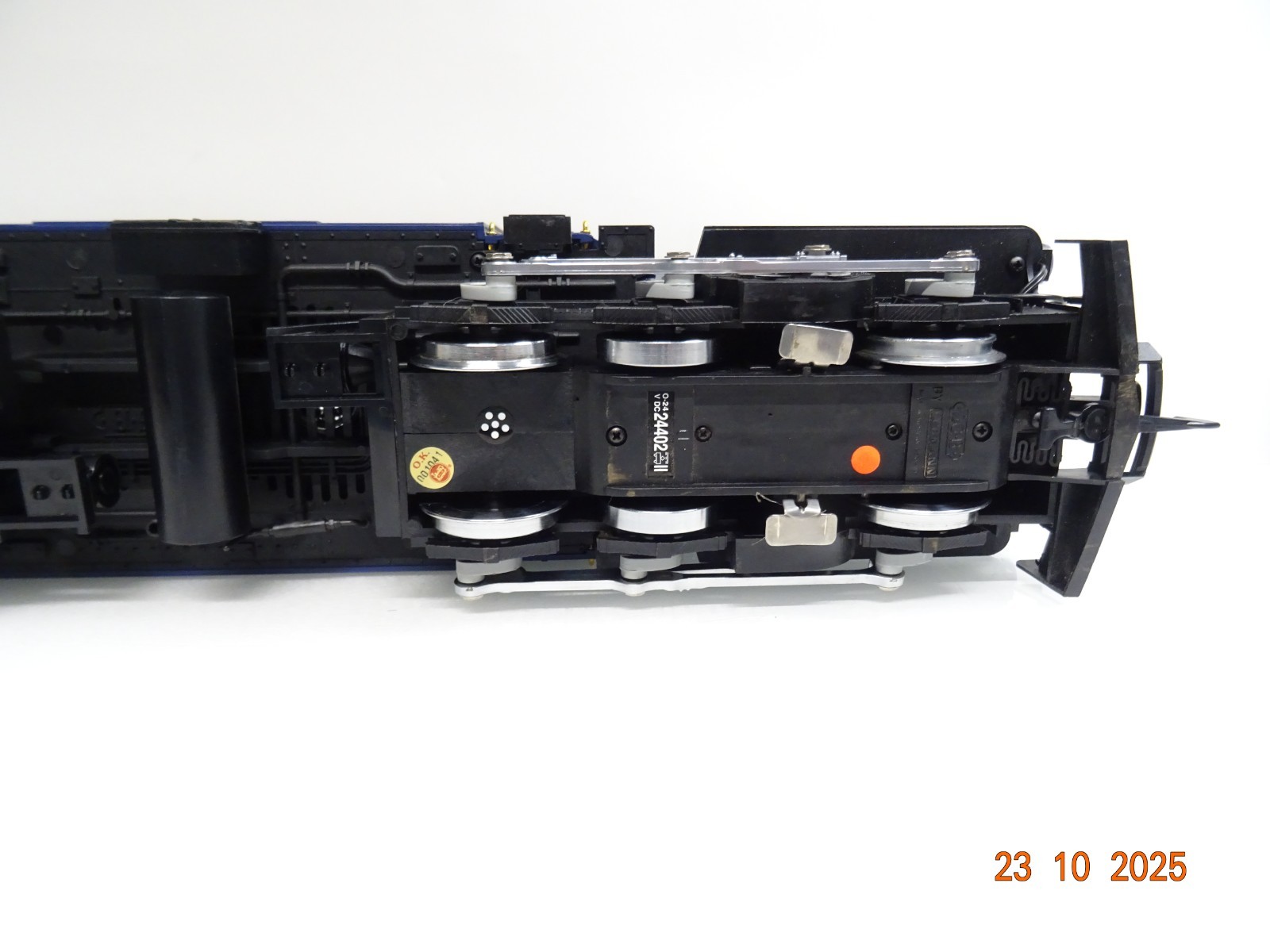 LGB Spur G 24402 Schweiz E-Lok Ge 6/6 Krokodil blau der RhB Sound in OVP JL3801 – Bild 5