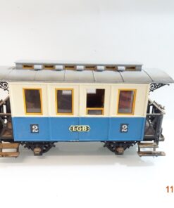 LGB Spur G 3012 Personenwagen 2.Kl. mit Figur siehe Foto PK2996 o.