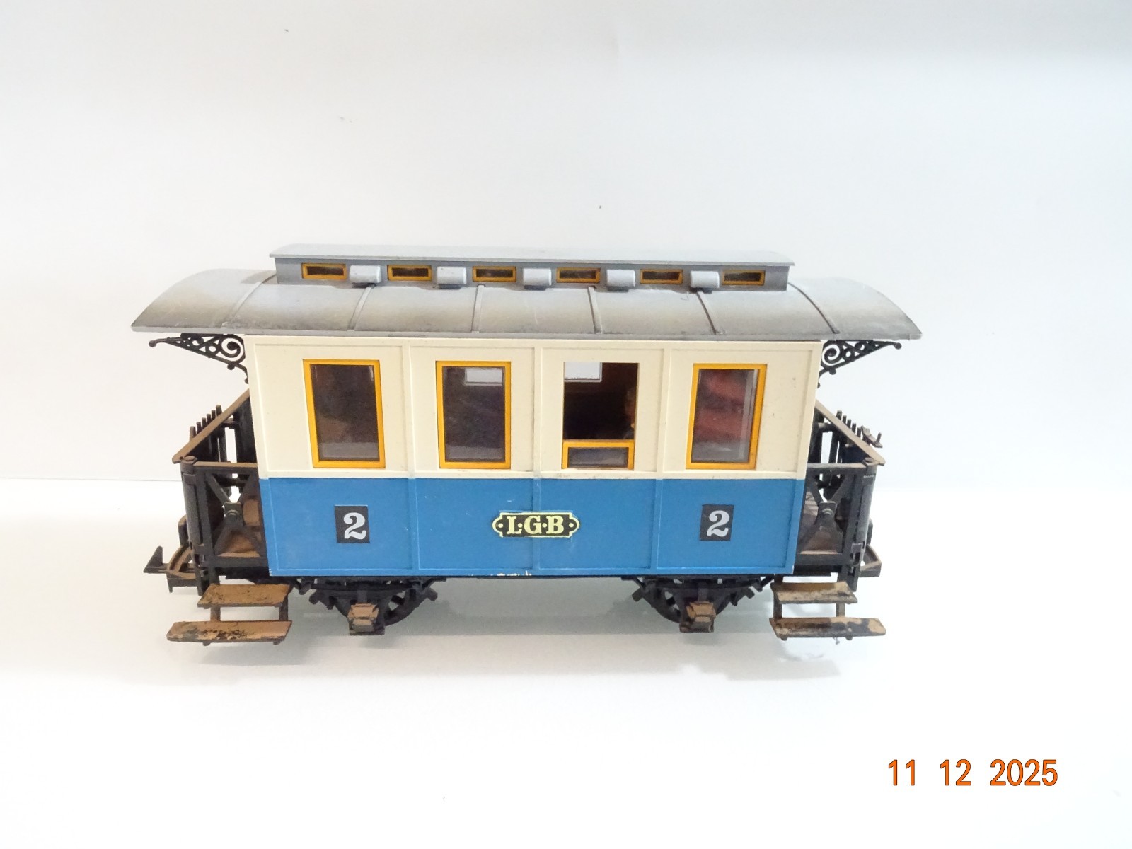 LGB Spur G 3012 Personenwagen 2.Kl. mit Figur siehe Foto PK2996 o.