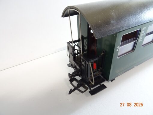 LGB Spur G 3071 DB-Reisezugwagen mit Gepäckraum u. Bel. siehe Foto PK900 o. – Bild 3