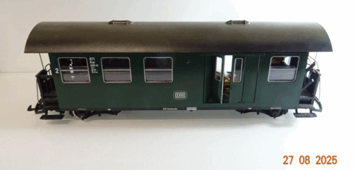 LGB Spur G 3071 DB-Reisezugwagen mit Gepäckraum u. Bel. siehe Foto PK900 o.