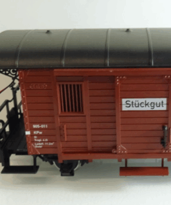 LGB Spur G 31190 gedeckter Güterwagen Stückgut mit Schlussbeleucht in OVP PK2394