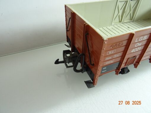 LGB Spur G 4021 Hochbordwagen braun siehe Foto PK887 o. – Bild 3