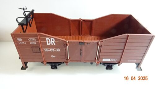 LGB Spur G 40220 DR Bettgestell-Wagen braun in OVP siehe Foto CK7552 – Bild 3