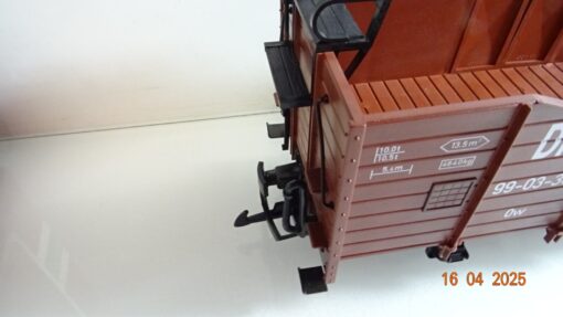 LGB Spur G 40220 DR Bettgestell-Wagen braun in OVP siehe Foto CK7552 – Bild 4