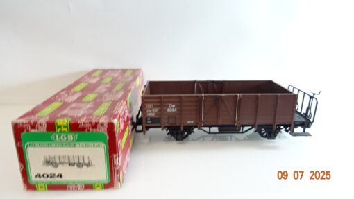LGB Spur G 4024 Ow Hochbordwagen braun in OVP siehe Foto CK9491