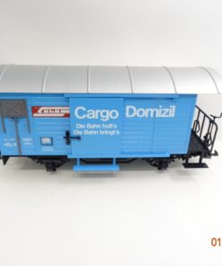 LGB Spur G 4127 Gedeckter Güterwagen "Cargo Domizil" RhB in OVP PK233