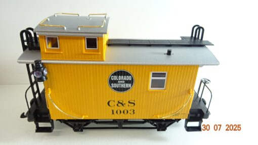 LGB Spur G 43650 Skala Colorado & Southern Short Gelb Caboose in OVP PK156 – Bild 3