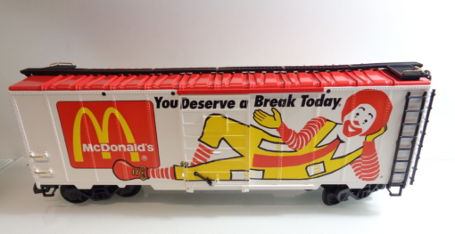 LGB Spur G 44910 US Box Car MC Donald's neuw. in OVP AR6050 – Bild 3