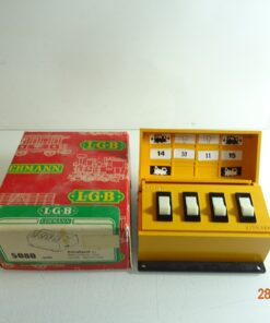 LGB Spur G 5080 Schaltpult für Beleuchtung/ Stromkreise siehe Foto in OVP PK935