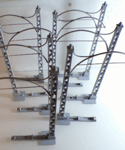 LGB Spur G 6000 Oberleitungsmast 8 Stück siehe Foto in OVP 2294