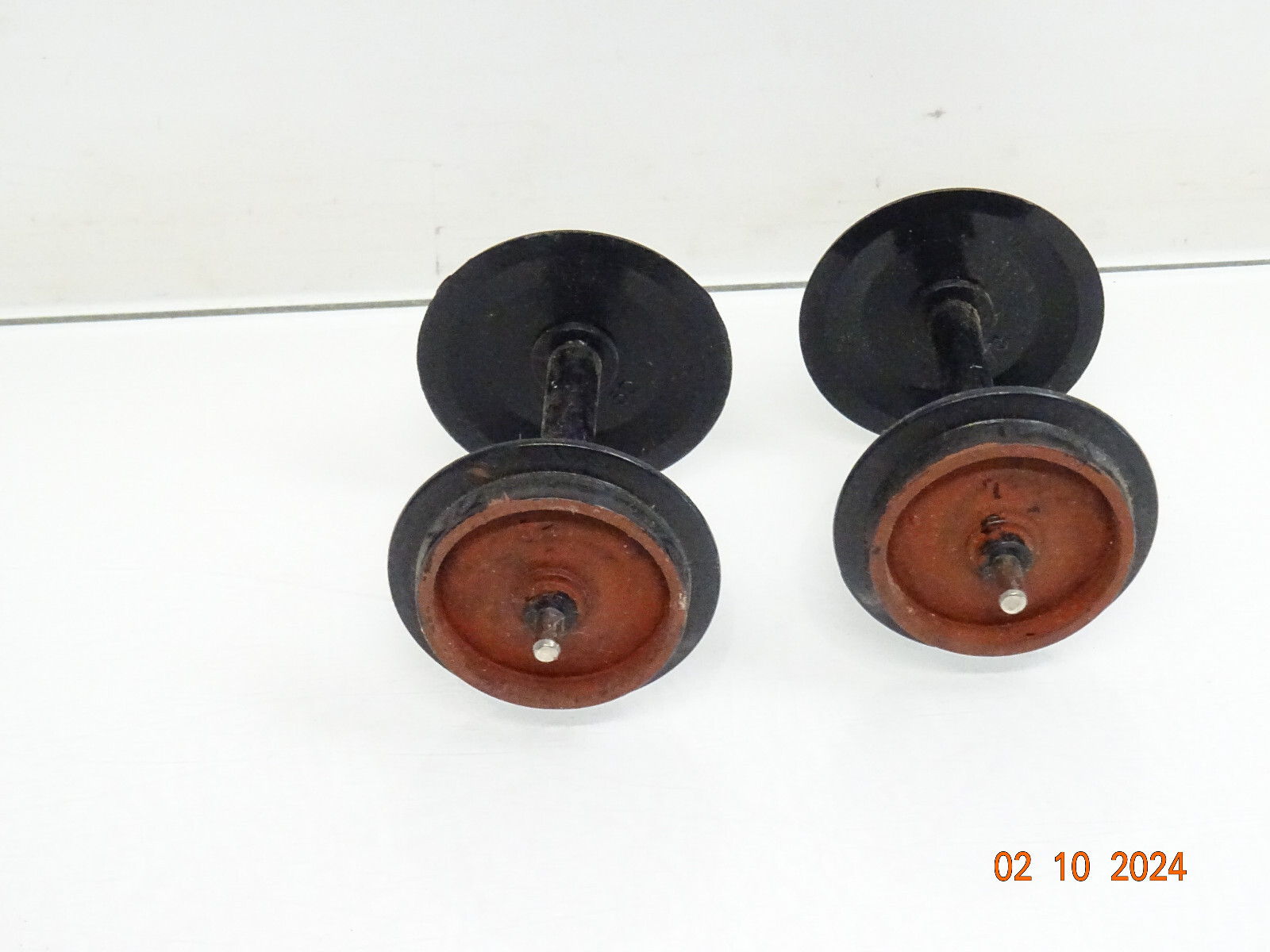 LGB Spur G 67401 Scheibenradsatz 2 Stück angemalt LE6278 o.