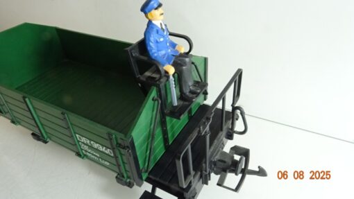 LGB Spur G 9940 Hochbordwagen DR9940 mit Bremserfigur siehe Foto PK424 o. – Bild 4