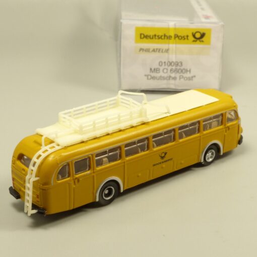 Lemke Minis 1:160 010093 MB O 6600H Überlandbus Deutsche Post in OVP EX6187 – Bild 3