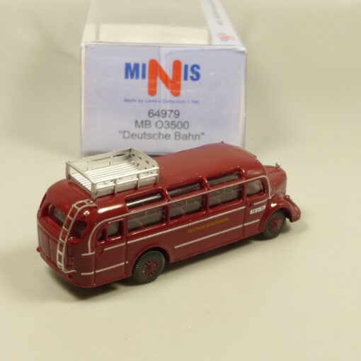 Lemke Minis 1:160 64979 MB O3500 Deutsche Bundesbahn in OVP EX6201 – Bild 3
