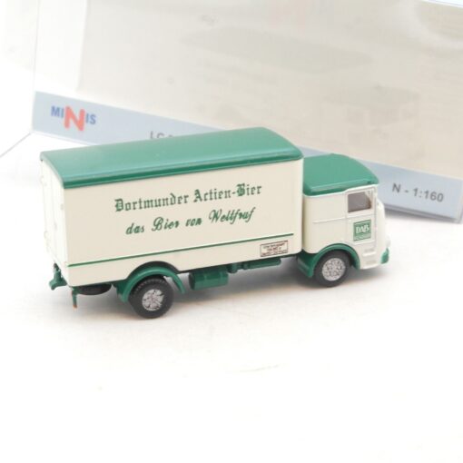 Lemke Minis 1:160 LC3603 MB Büssing LU 11-16 Koffer DAB in OVP QR5921 – Bild 3