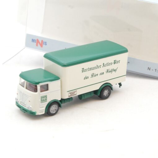 Lemke Minis 1:160 LC3603 MB Büssing LU 11-16 Koffer DAB in OVP QR5921