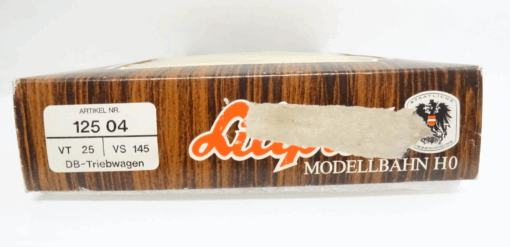 Liliput H0 125 04 Triebwagen VT 25 / VS 145 der DB Top in OVP JL2858 – Bild 3
