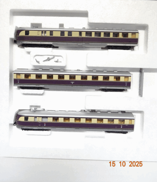 Liliput H0 126022 Dieseltriebzug 3tlg. SVT 137 der DRG in OVP JL3622