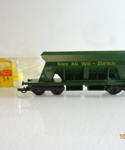 Liliput H0 246 Schotterwagen Kies AG Wil der SBB in OVP BH507