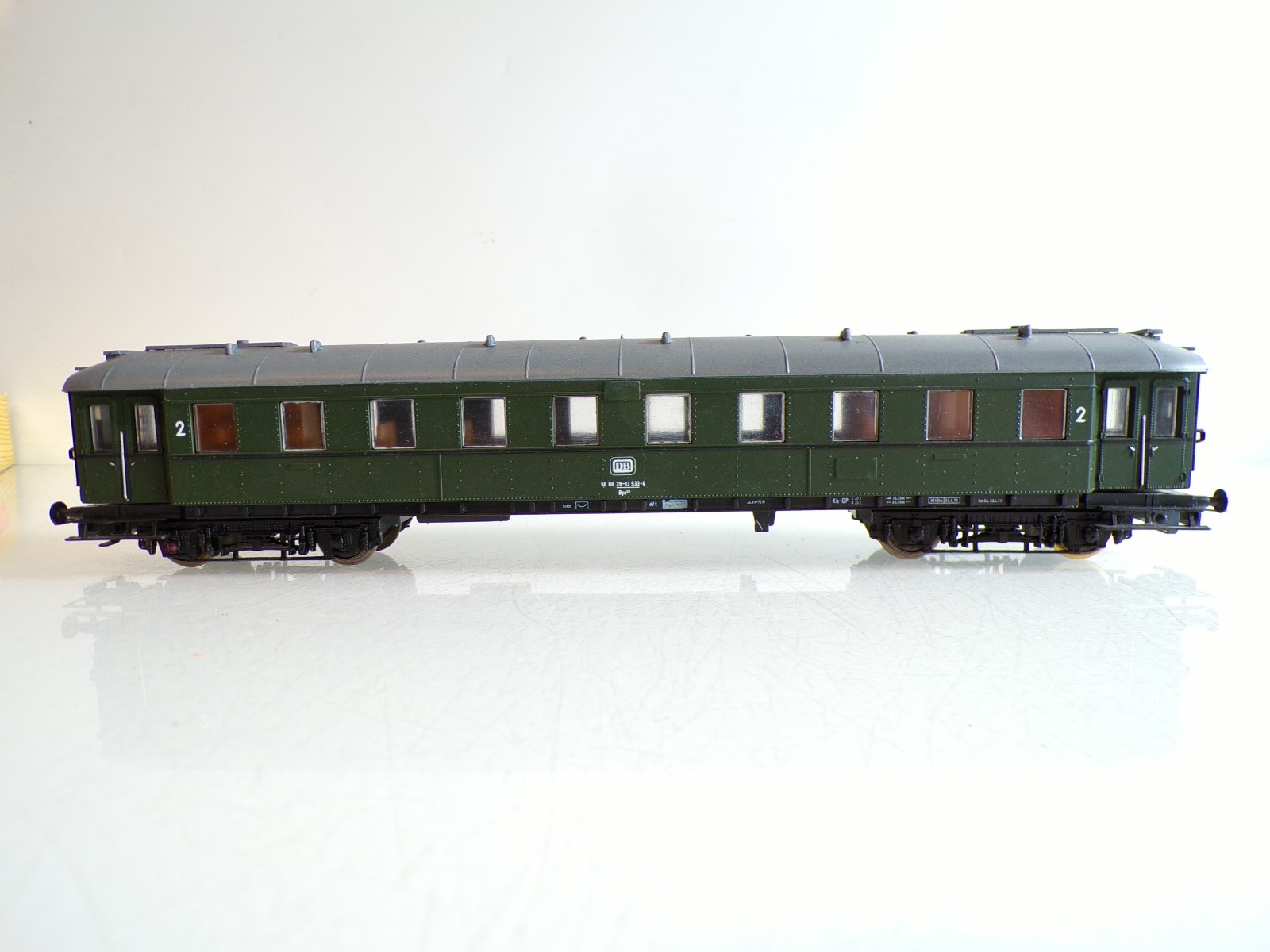 Liliput H0 28600 AC Personenwagen 2.Kl. der DB in OVP für Märklin BH1091 – Bild 3