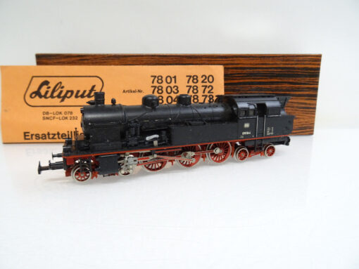 Liliput H0 7804 Dampflok BR 078 134-4 der DB in OVP LE592