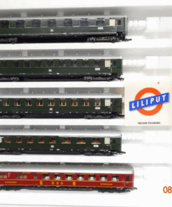 Liliput H0 834 Schürzenwagen-Set 5tlg. der DB in OVP JL2863