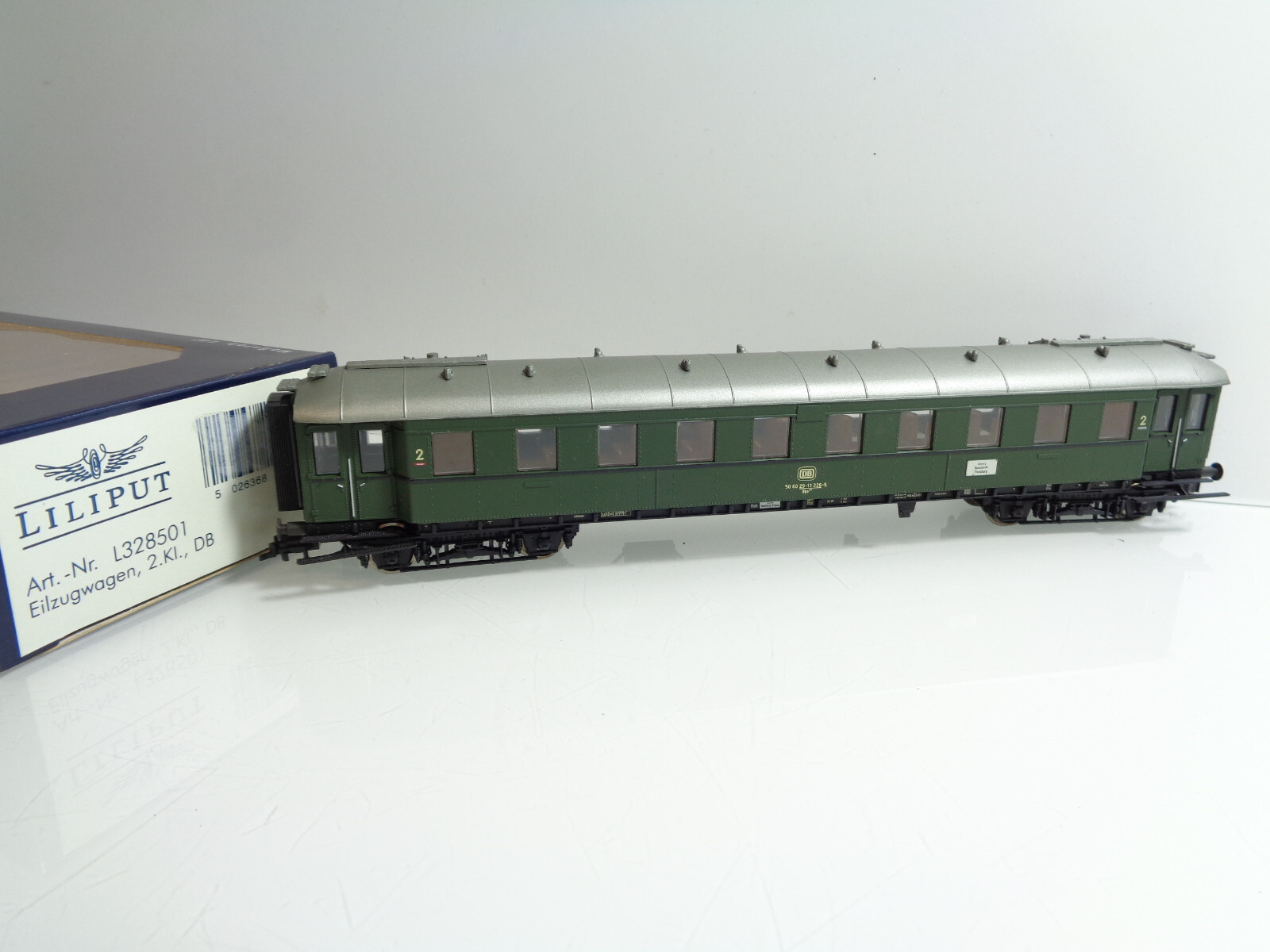 Liliput H0 L328501 Eilzugwagen 2.Kl. der DB in OVP JD5655